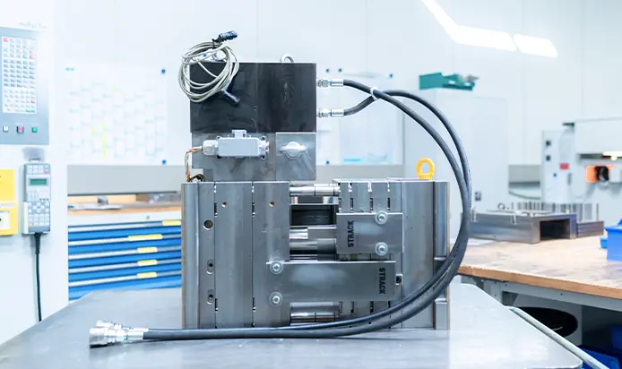 Abbildung einer Stahlform